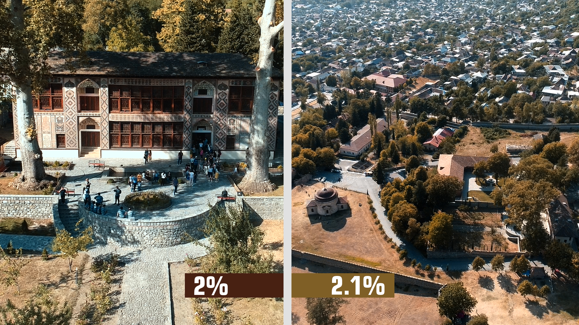 “Yuxarı Baş” tarix-memarlıq şəhərsalma kompleksi,  Şəki Xan sarayi